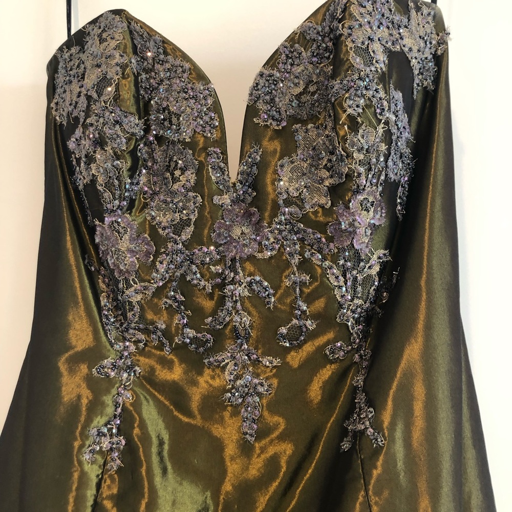Couture evening gown